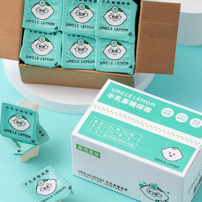 檸檬大叔 半乳寡糖檸檬膠囊