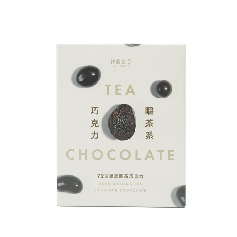 神農生活 MJ72%黑烏龍茶巧克力-好食