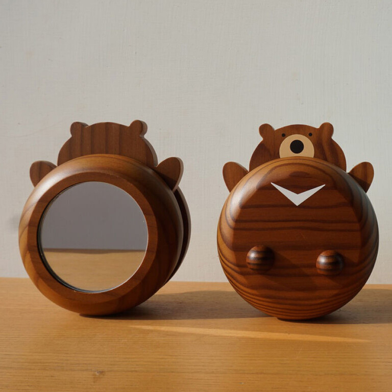 山林製造 臺灣黑熊搖搖鏡