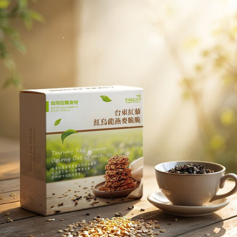 DJULIS德朱利斯 紅藜紅烏龍燕麥脆脆