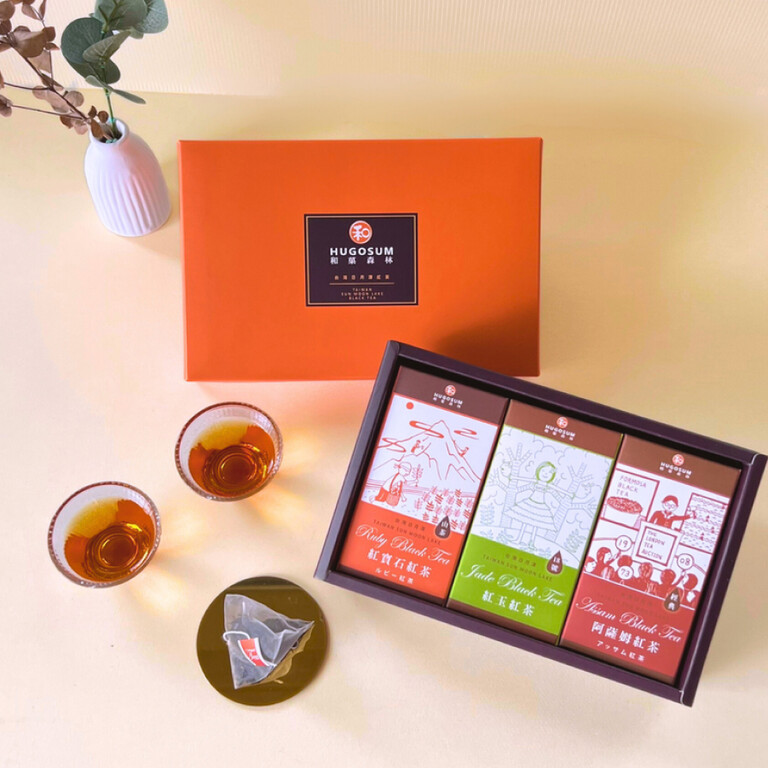 HUGOSUM 和菓森林紅茶莊園 故事集茶包禮盒 -石玉薩