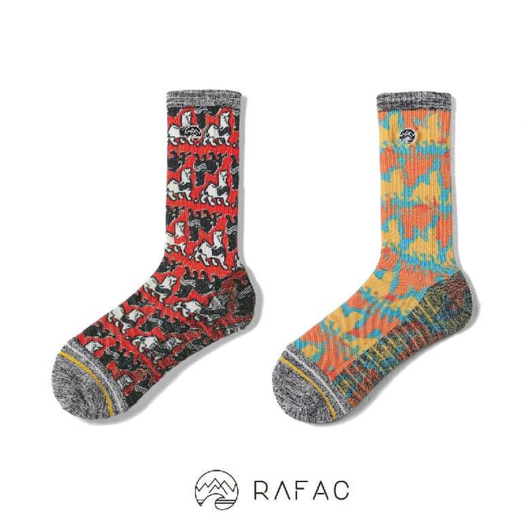 RAFAC 故宮 x RAFAC 咖啡紗機能動動襪_玉辟邪(共2款)