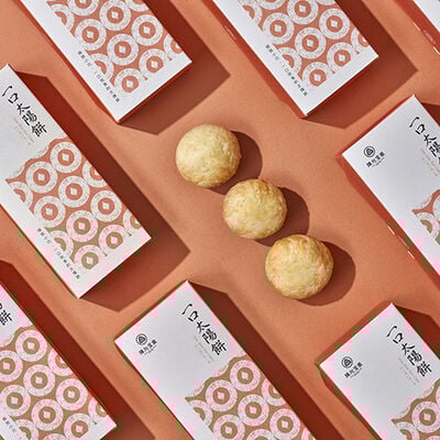 一口太陽餅4入裝【三盒組】