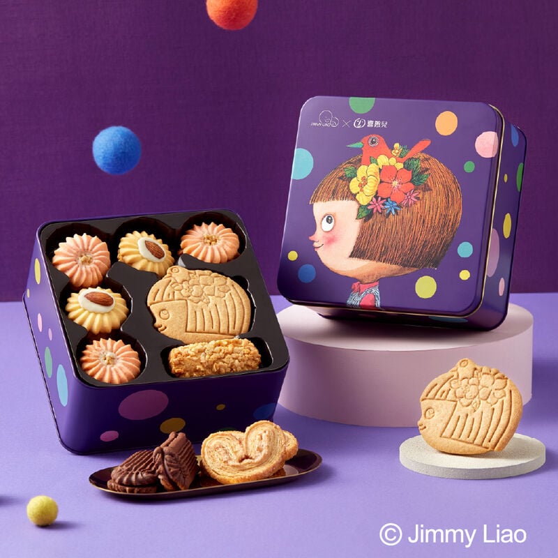 幾米完美小孩．雙層餅乾鐵盒(幸福版), , hi-res image number null