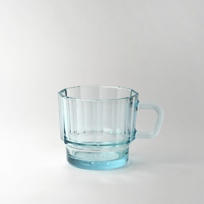 玻璃杯 - 青色