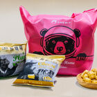 熊唰嘴提袋組(桃紅色), , hi-res