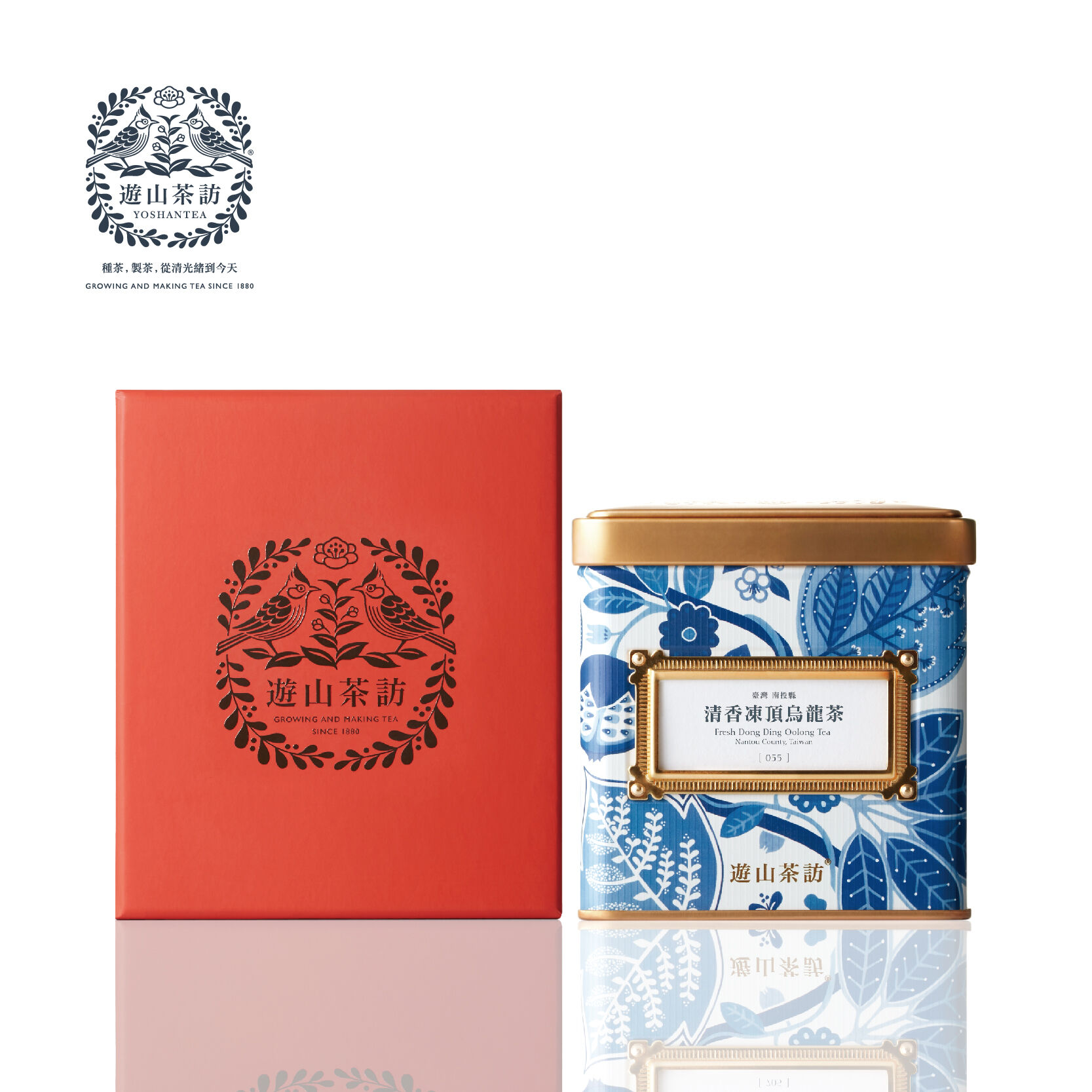 遊山茶訪｜055 清香凍頂烏龍茶- T-Shopping 高鐵線上購