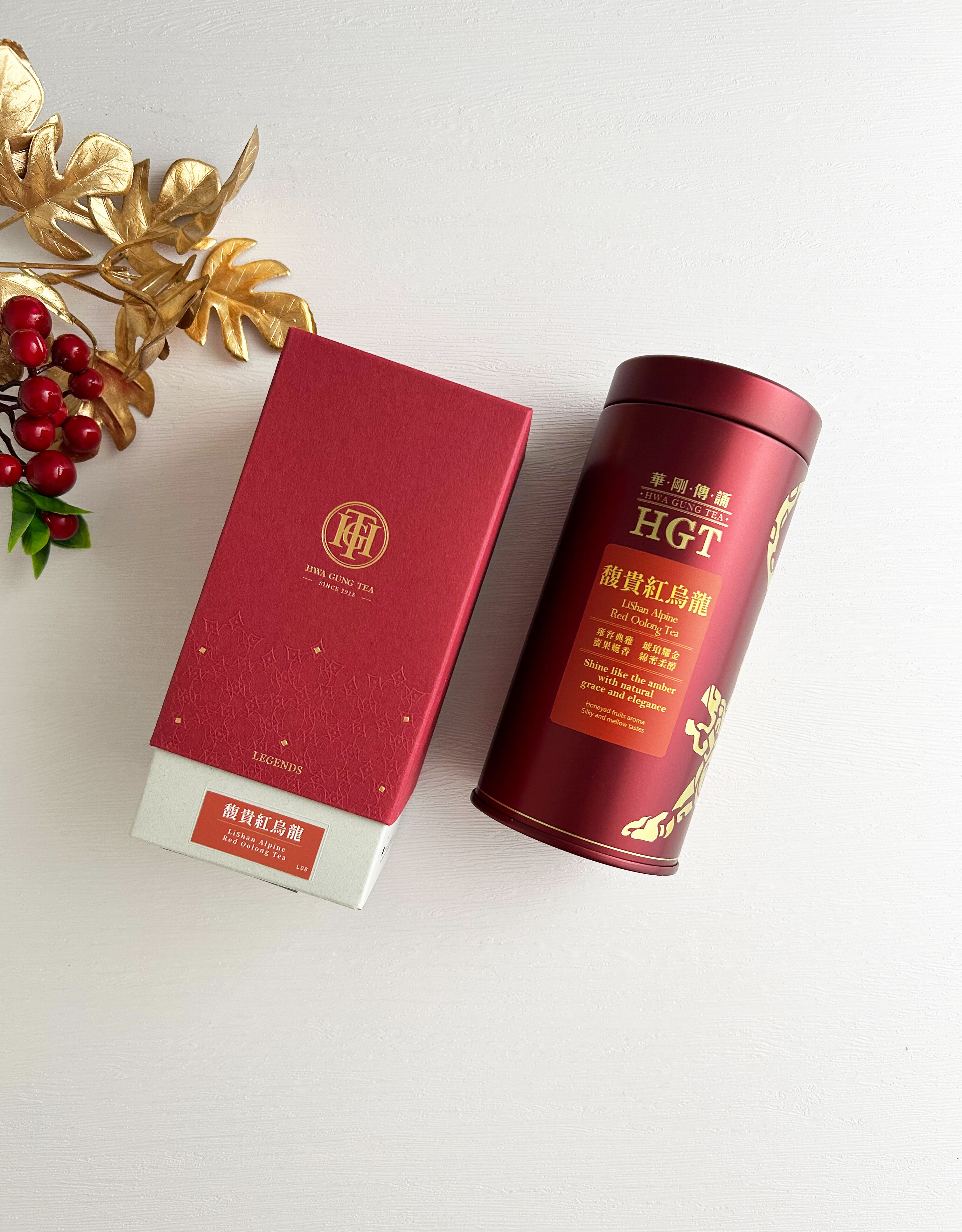 HGT華剛茶業| 傳誦-馥貴紅烏龍單罐禮盒- T-Shopping高鐵線上購