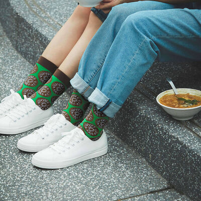 無痕中長襪(麵線)