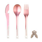 純鈦多功能餐具組 - 玫瑰粉(共三款), , hi-res