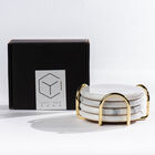 大理石杯墊組, , hi-res