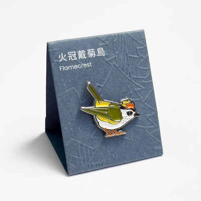 臺灣特有種鳥類金屬徽章