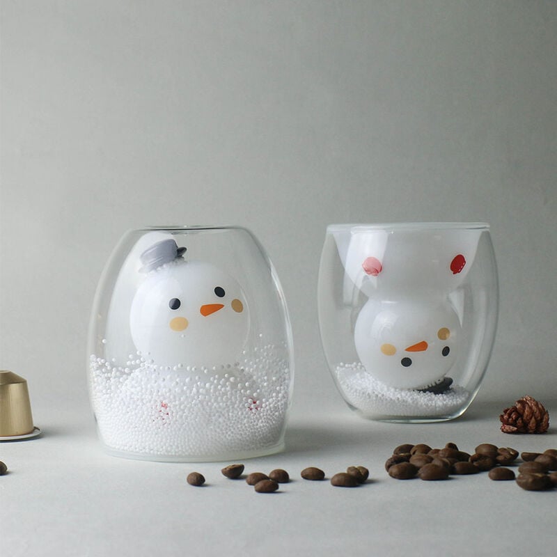 雪人雙層杯, , hi-res image number null