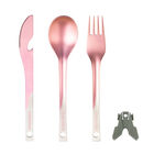 純鈦多功能餐具組 - 玫瑰粉(共三款), , hi-res
