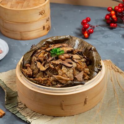 荷香富貴米糕(蛋奶素)