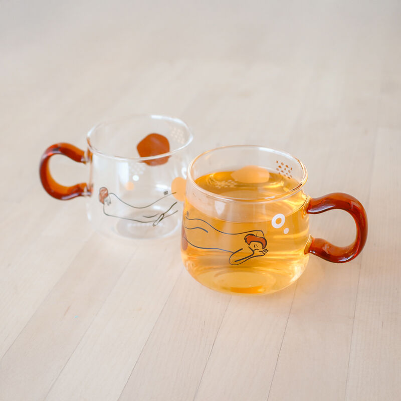 常玉雙人像-玻璃壺杯組, , hi-res image number null