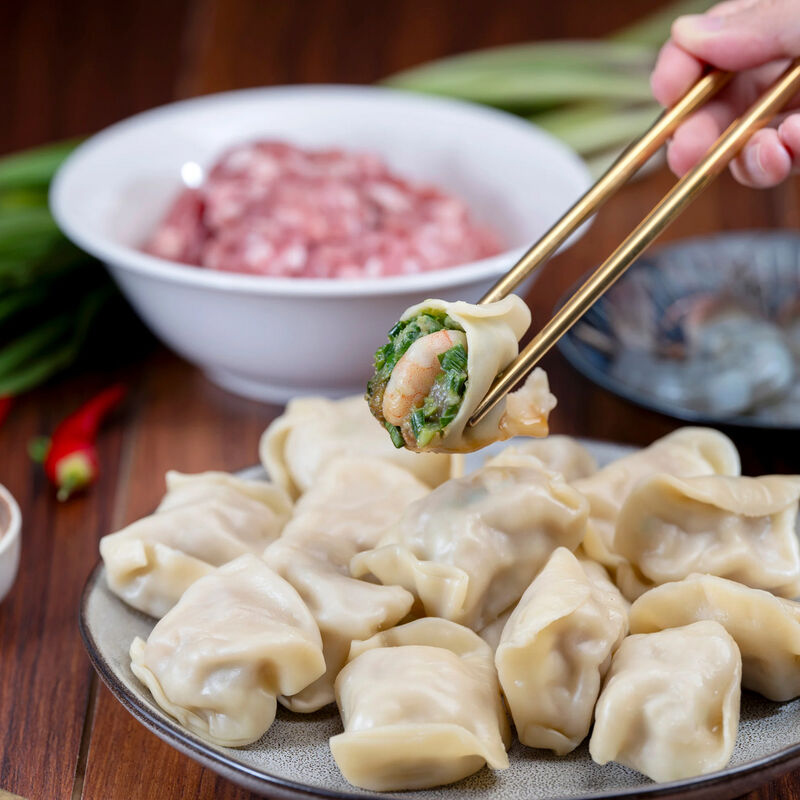 韭菜鮮蝦水餃, , hi-res image number null
