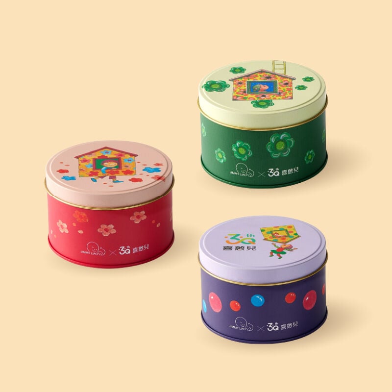 微笑三重奏．幾米聯名餅乾鐵盒, , hi-res image number null