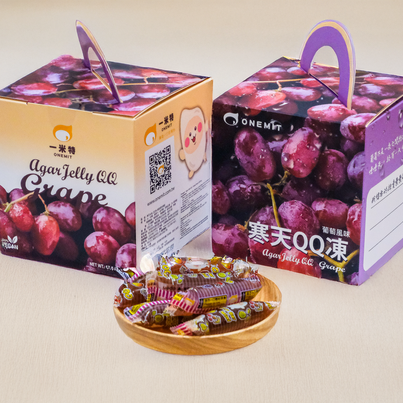 寒天Jelly QQ凍-葡萄風味口味禮盒, , hi-res image number null