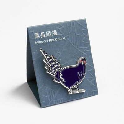 臺灣特有種鳥類金屬徽章