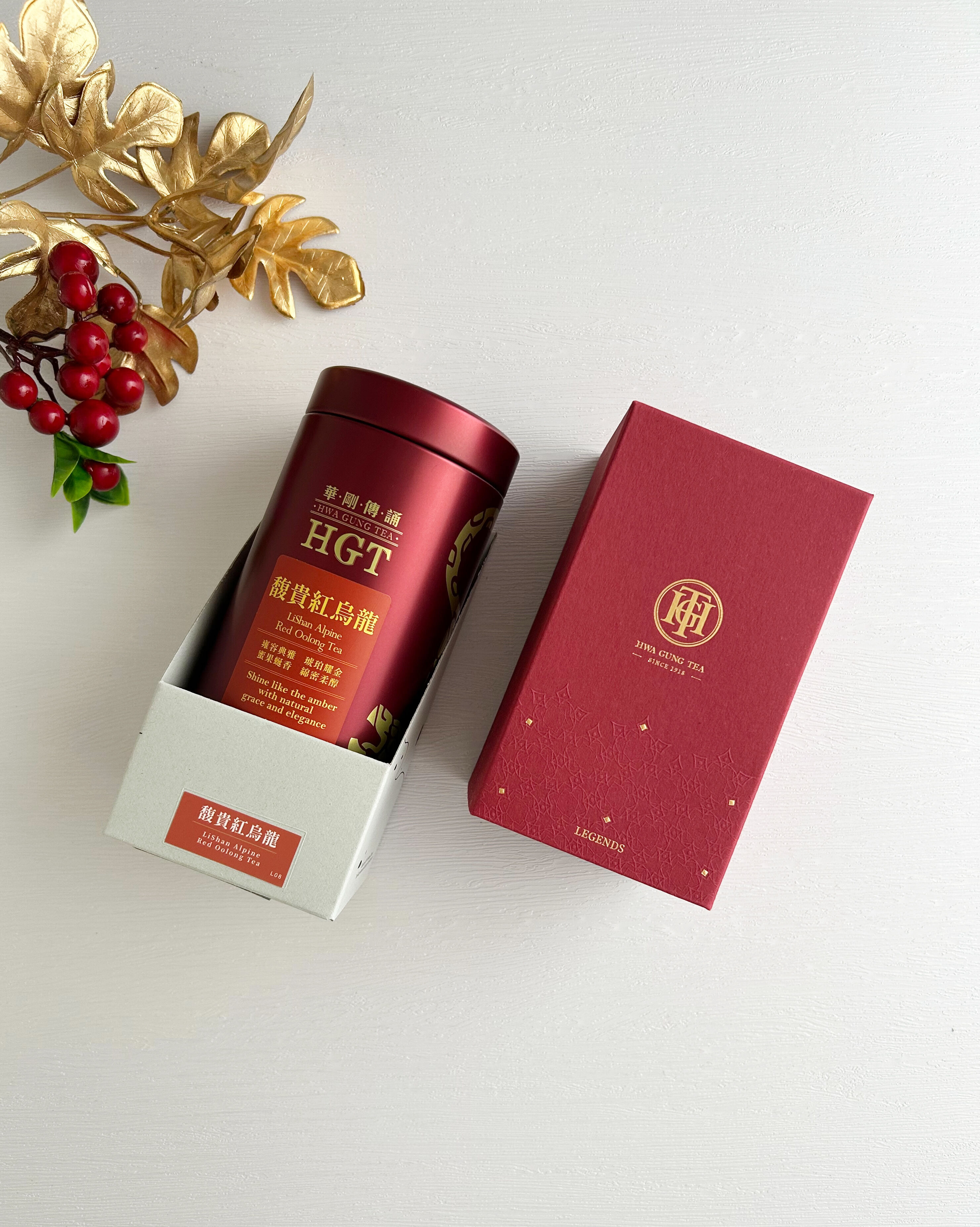 HGT華剛茶業| 傳誦-馥貴紅烏龍單罐禮盒- T-Shopping高鐵線上購
