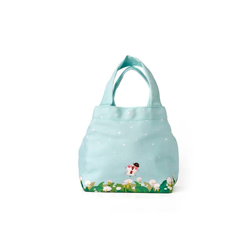 高鐵聯名束口提袋-湖水綠, 湖水綠, hi-res image number null