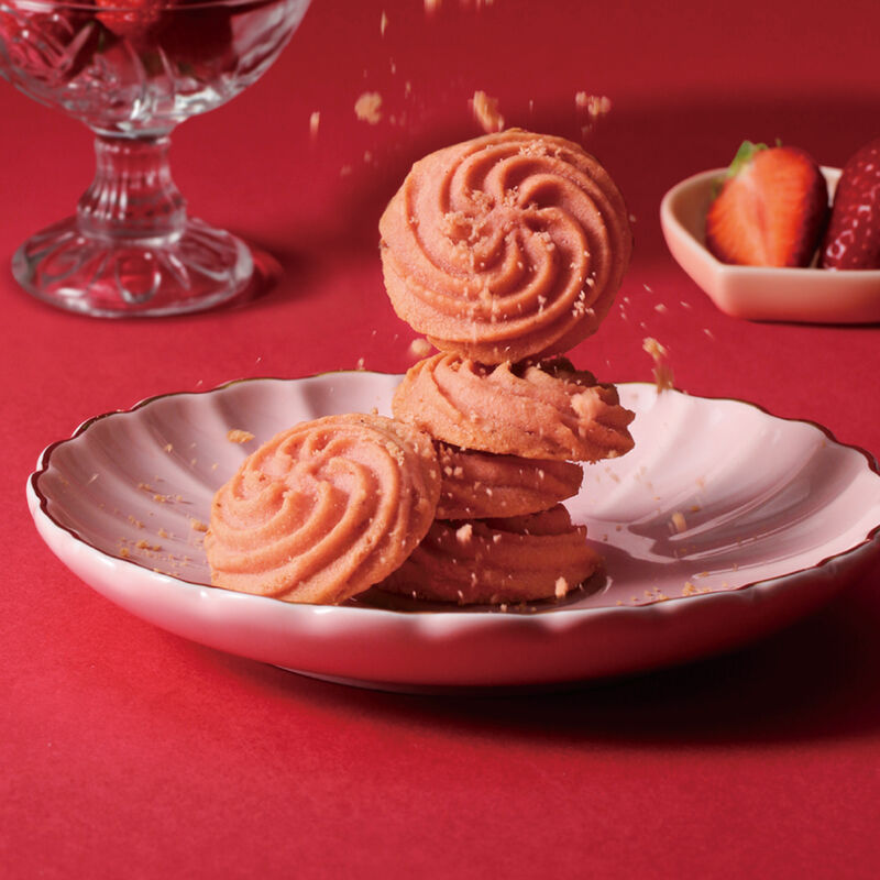 台灣黑熊曲奇餅-莓果派對(煙花紅), , hi-res image number null