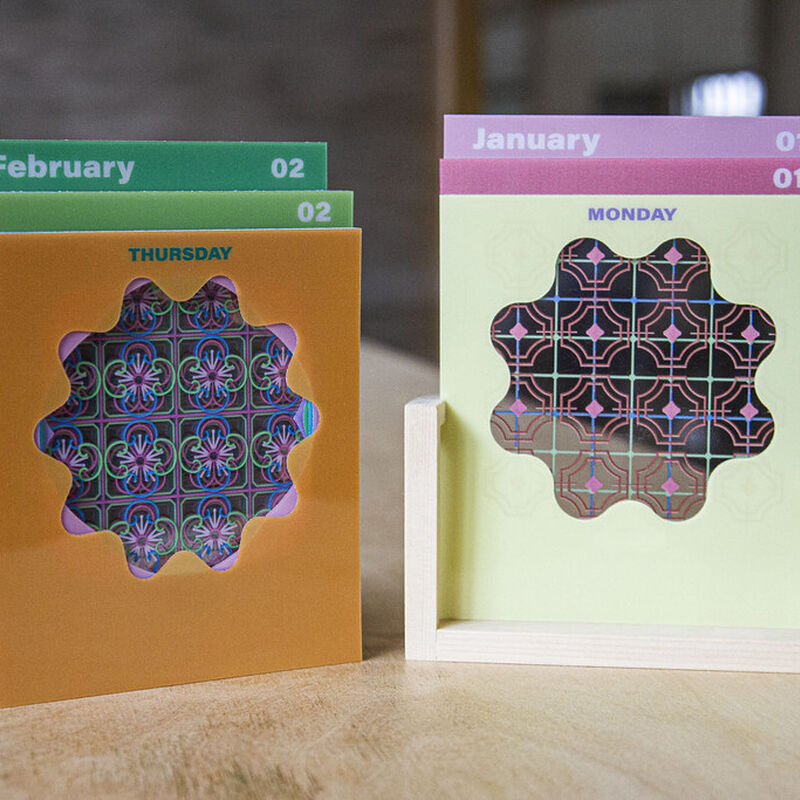 鐵窗印花萬年曆, , hi-res image number null