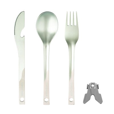 純鈦多功能餐具組 - 流光綠(共三款)