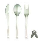 純鈦多功能餐具組 - 流光綠(共三款), , hi-res