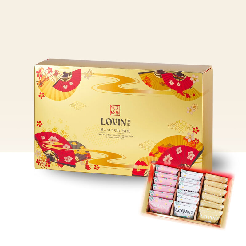 華喜盛金禮盒18包/組, , hi-res image number null