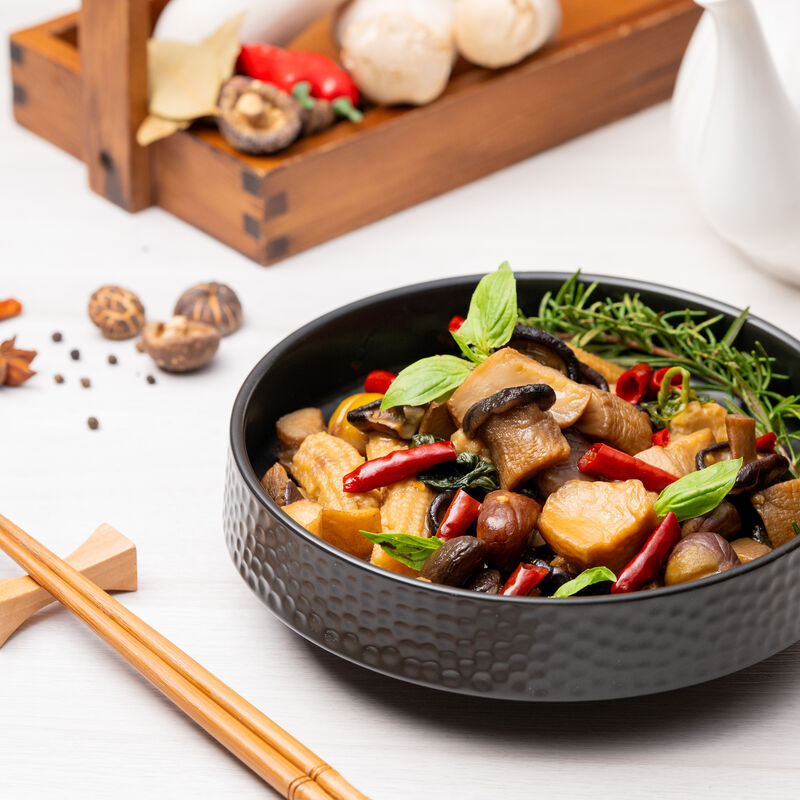 椒香三杯杏鮑菇, , hi-res image number null