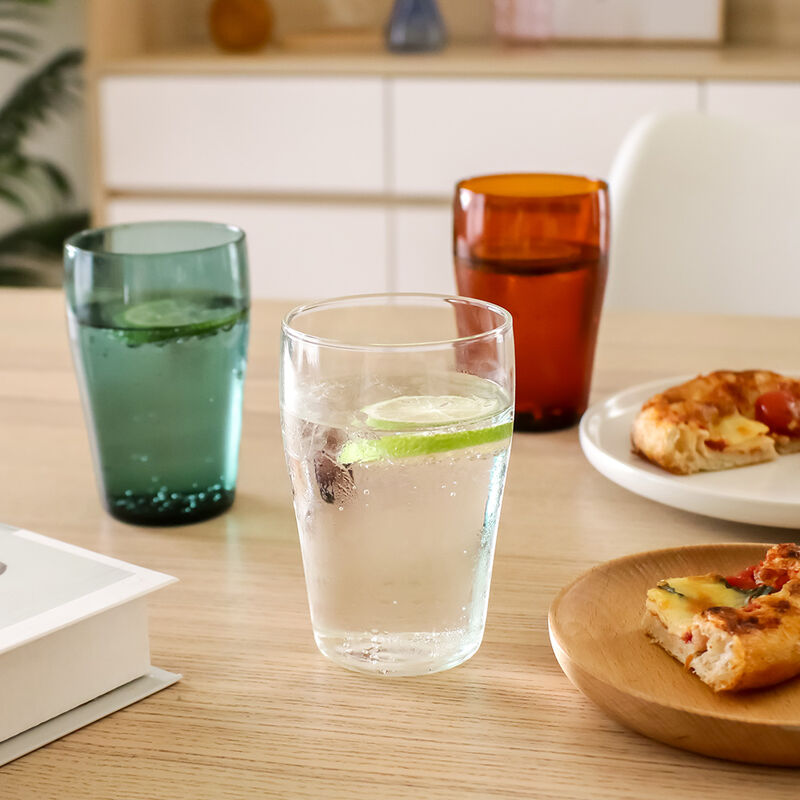 新台味color啤酒杯400ml-清透/琥珀/湖綠, , hi-res image number null