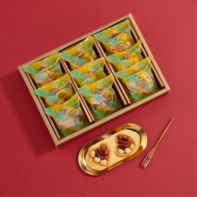 雙星堅果塔9入禮盒