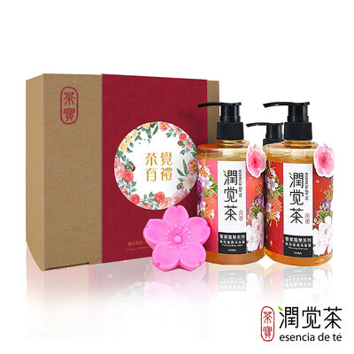 潤覺茶-花漾風華桃花禮盒3件組