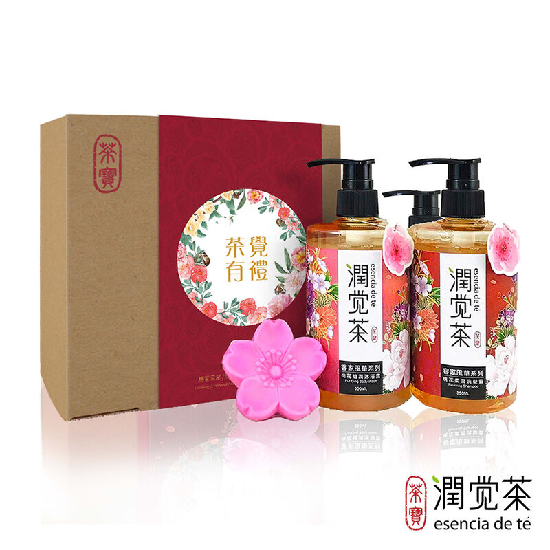 潤覺茶-花漾風華桃花禮盒3件組, , hi-res image number null