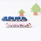 高鐵聯名四輛組(櫻花粉+星空藍), , hi-res