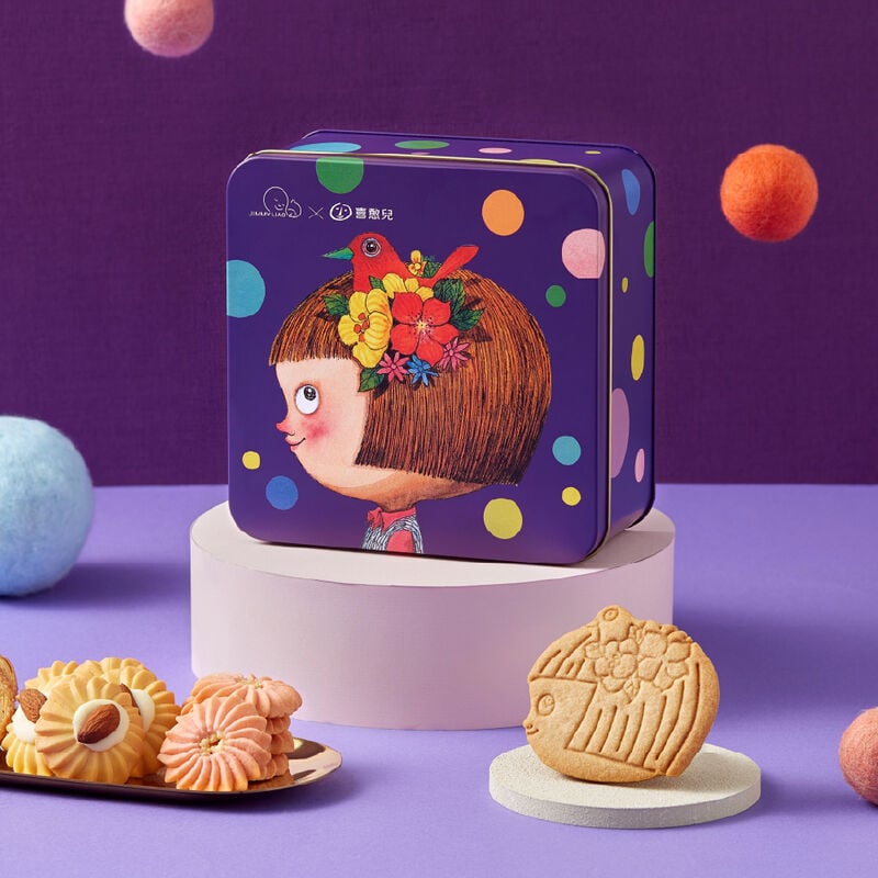 幾米完美小孩．雙層餅乾鐵盒(幸福版), , hi-res image number null