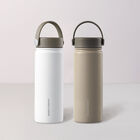 路易莎隨行陶瓷層保溫瓶(霧面白/拿鐵), , hi-res