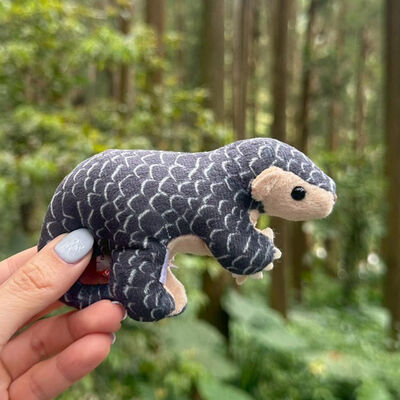 穿山甲磁鐵布偶