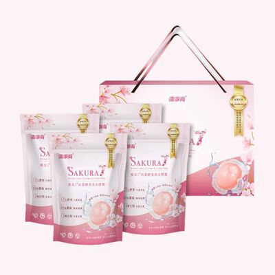 清淨海櫻花7+抗菌酵素洗衣膠囊