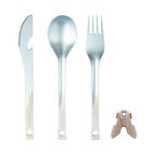 純鈦多功能餐具組 - 浮水藍(共三款), , hi-res