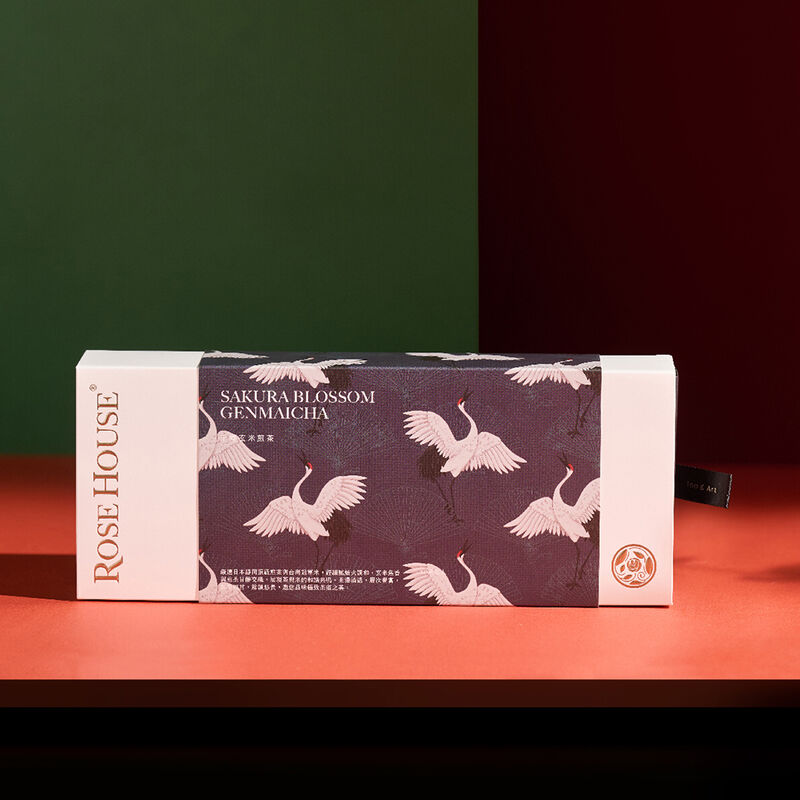 流光茶境典藏禮盒 極品玫瑰烏龍 | 千櫻玄米煎茶 |  (2盒x10包入-附提袋), , hi-res image number null