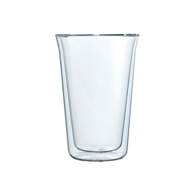 PURE雙層玻璃杯-清透/透黑色, , hi-res image number null
