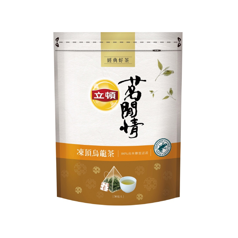 立頓茗閒情｜凍頂烏龍茶包36入袋裝- T-Shopping 高鐵線上購